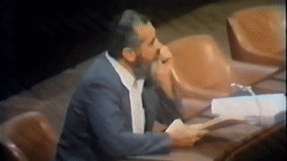 Rabbi Meir Kahane in the Israeli Knesset 00:00:26